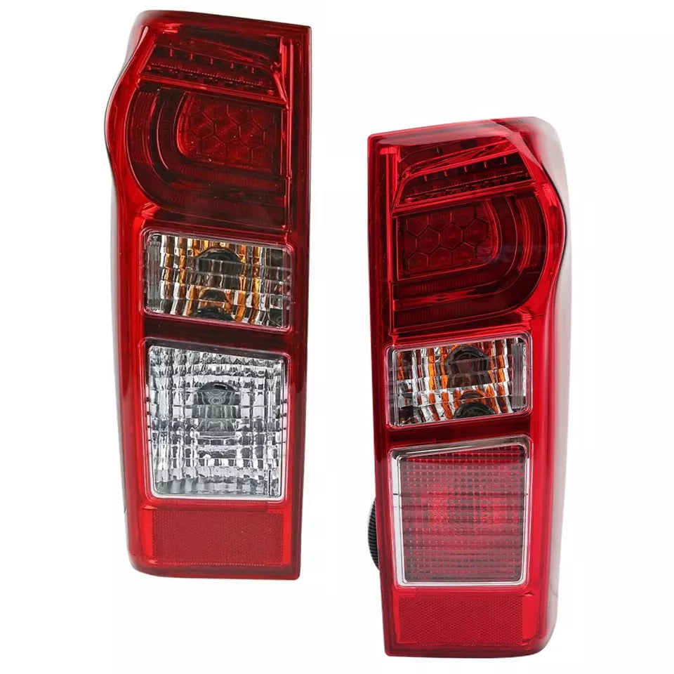 2X LED RED LENS REAR TAIL LIGHT BRAKE LAMP FOR ISUZU DMAX PICKUP 2018-2021 UK